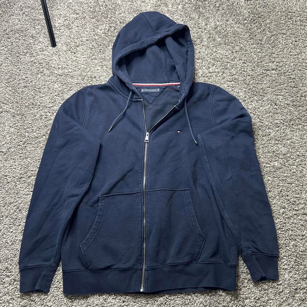 Tommy hilfiger navy blue zip